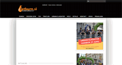 Desktop Screenshot of fatburn.si