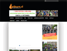 Tablet Screenshot of fatburn.si